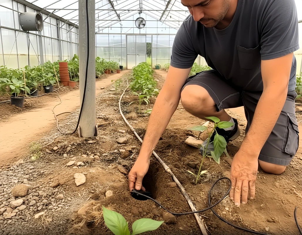 Sensor CE mostrando lecturas erróneas por condiciones de humedad en cultivo