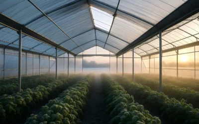 Ventilación en épocas frías: renovar aire sin perder calor en el invernadero