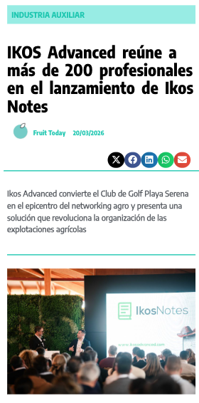 evento lanzamiento ikos notes