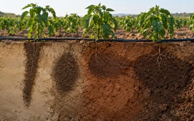 💧 ¿Cómo se distribuye el agua en cada tipo de suelo?
