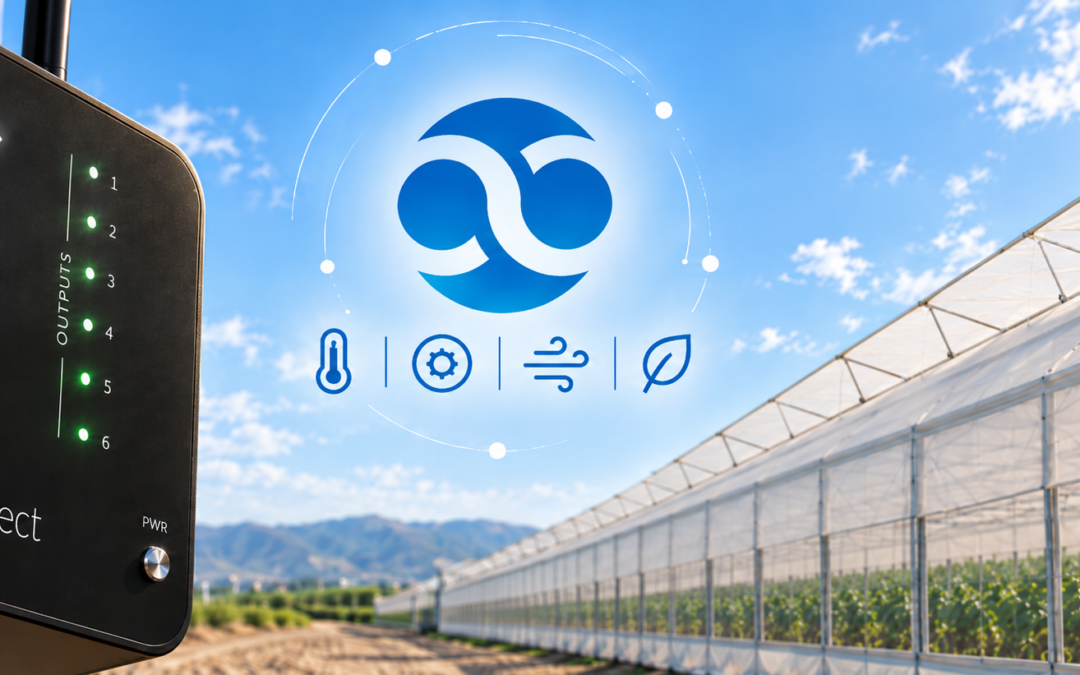 Ventilación automática: gestiona el clima del invernadero con IKOS Connect