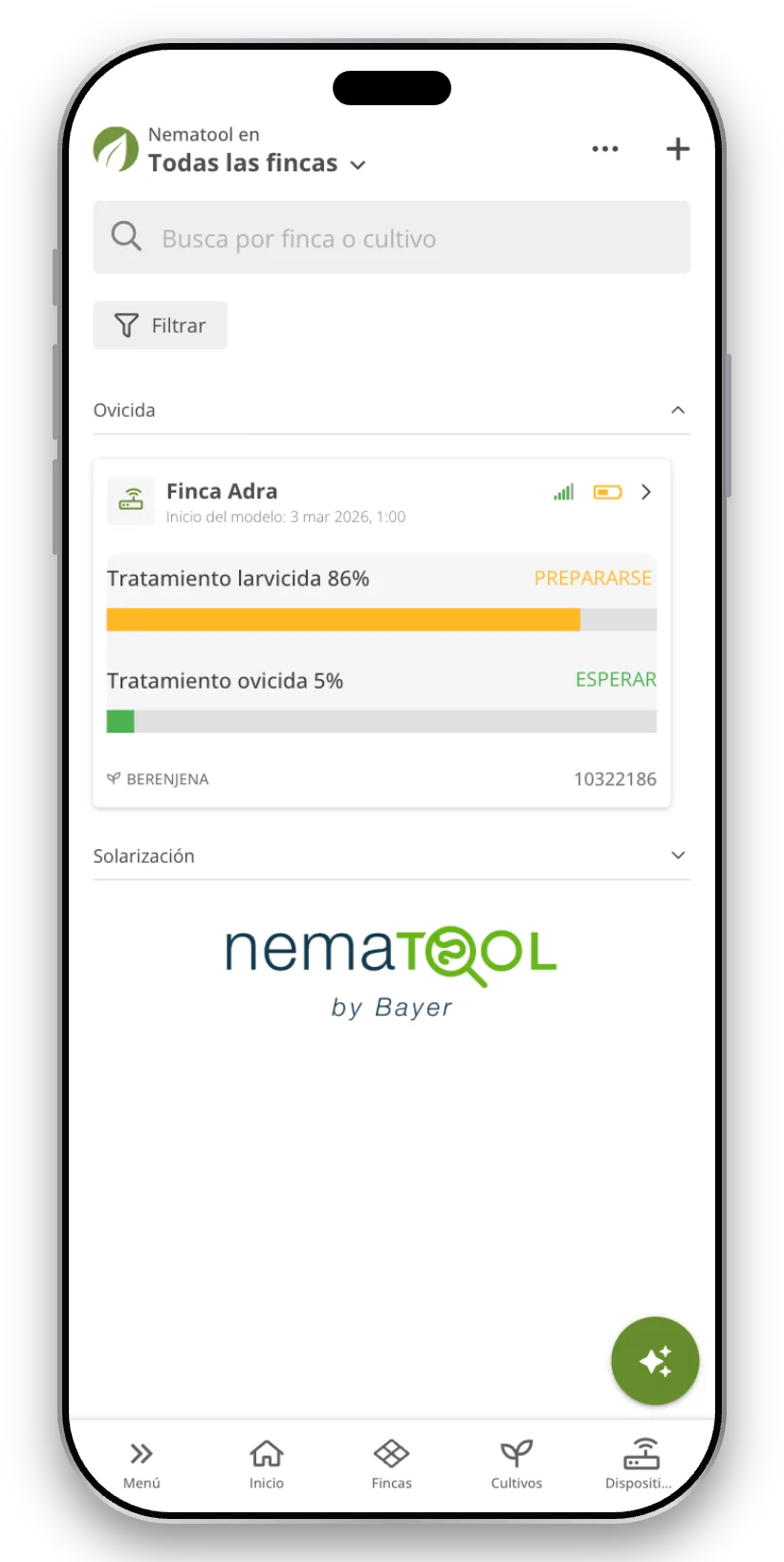 Nematool en la app